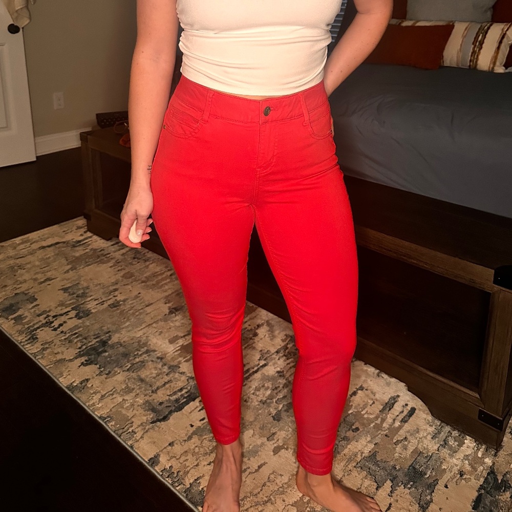 Draper James Red Pants size 6